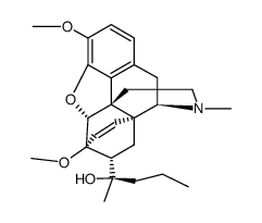 etorphine methyl ether结构式