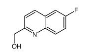 (6-氟喹啉-2-基)甲醇结构式