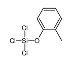 trichloro-(2-methylphenoxy)silane结构式