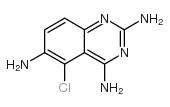 2,4,6-triamino-5-chloroquinazoline结构式