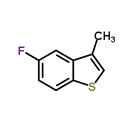 5-Fluoro-3-methyl-1-benzothiophene structure