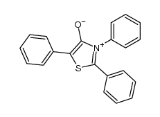 2,3,5-triphenyl-4-thiazolone Structure