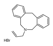 11-prop-2-enyl-10,12-dihydro-5H-benzo[d][2]benzazocine,hydrobromide Structure