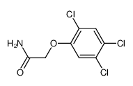 (2,4,5-trichloro-phenoxy)-acetic acid amide结构式