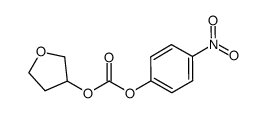 4-nitrophenyl tetrahydrofuran-3-yl carbonate Structure