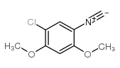 1-chloro-5-isocyano-2,4-dimethoxybenzene structure