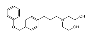 2,2'-[[3-(4-Phenoxymethylphenyl)propyl]imino]diethanol structure
