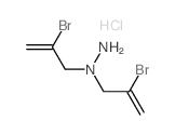 1,1-bis(2-bromoprop-2-enyl)hydrazine结构式