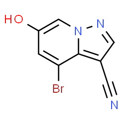 4-溴-6-羟基吡唑并[1,5-a]吡啶-3-甲腈图片