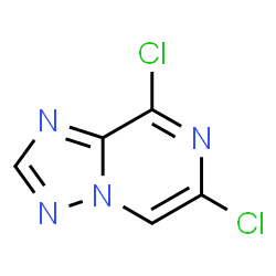 6,8-二氯-[1,2,4]三唑并[1,5-A]吡嗪结构式