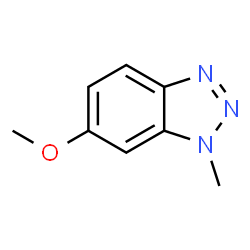 1H-Benzotriazole,6-methoxy-1-methyl-(9CI) Structure