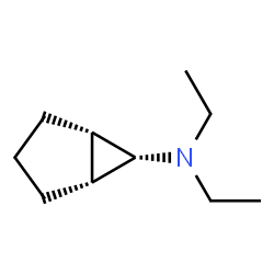 Bicyclo[3.1.0]hexan-6-amine, N,N-diethyl-, (1-alpha-,5-alpha-,6-ba-)- (9CI) Structure
