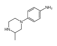 Benzenamine, 4-(3-methyl-1-piperazinyl)- (9CI) Structure