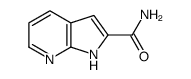 1H-吡咯并[2,3-b]2-吡啶甲酰胺结构式