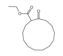 ethyl 2-oxocyclotridecane-1-carboxylate Structure