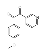 1-(P-METHOXYPHENYL)-2-(3-PYRIDYL)-GLYOXAL结构式
