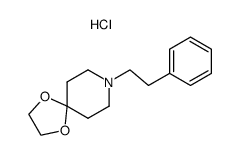 8-phenethyl-1,4-dioxa-8-azaspiro[4.5]decane hydrochloride Structure