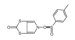 5-(4-methylphenyl)sulfonyl-[1,3]dithiolo[4,5-c]pyrrol-2-one Structure