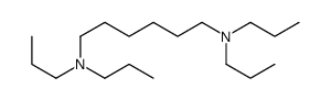 N,N,N',N'-tetrapropylhexane-1,6-diamine Structure