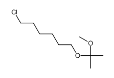 1-chloro-6-(2-methoxypropan-2-yloxy)hexane Structure