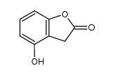 2(3H)-Benzofuranone,4-hydroxy-结构式