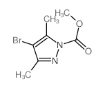 1H-Pyrazole-1-carboxylicacid, 4-bromo-3,5-dimethyl-, methyl ester picture