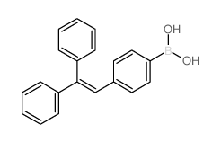 (4-(2,2-DIPHENYLVINYL)PHENYL)BORONIC ACID structure