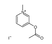 Pyridinium, 3-hydroxy-1-methyl-, iodide, acetate structure