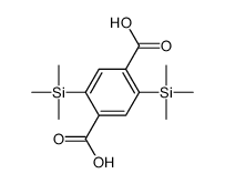 2,5-bis(trimethylsilyl)terephthalic acid结构式