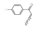Ethanone,1-(4-chlorophenyl)-2-diazo-结构式