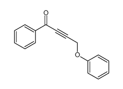 4-phenoxy-1-phenylbut-2-yn-1-one Structure