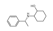 2-(((R)-1-phenylethyl)amino)cyclohexanol结构式