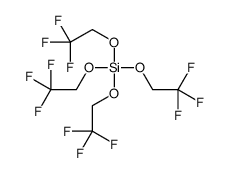 TETRAKIS(2,2,2-TRIFLUOROETHOXY)SILANE Structure