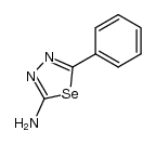5-phenyl-[1,3,4]selenadiazol-2-ylamine Structure
