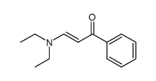 3-(diethylamino)-1-phenylprop-2-en-1-one结构式