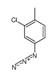 4-azido-2-chloro-1-methylbenzene结构式