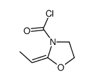 3-Oxazolidinecarbonyl chloride, 2-ethylidene- (9CI) picture