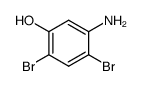 5-Amino-2,4-dibromophenol结构式