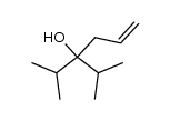 α,α-diisopropylhomoallylic alcohol结构式
