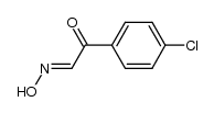 1-(4-Chlorophenyl)-2-(hydroxyimino)ethanone结构式