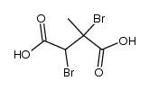 2,3-dibromo-2-methyl-succinic acid Structure