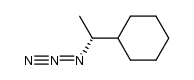 (R)-1-cyclohexylethyl azide结构式