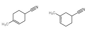 3(4)-甲基-3-环己烯甲腈结构式