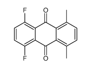 1,4-difluoro-5,8-dimethylanthracene-9,10-dione结构式