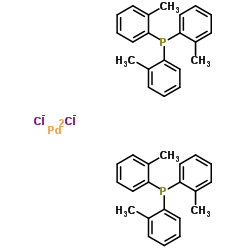 dichlorobis(tri-o-tolylphosphine)palladium(ii) Structure