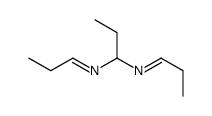 N-[1-(propylideneamino)propyl]propan-1-imine Structure