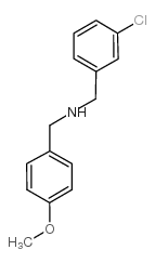 N-[(3-chlorophenyl)methyl]-1-(4-methoxyphenyl)methanamine picture