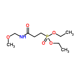Diethyl {3-[(methoxymethyl)amino]-3-oxopropyl}phosphonate结构式