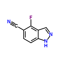 4-氟-1H-吲唑-5-甲腈图片