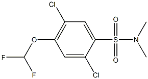 2,5-dichloro-4-(difluoromethoxy)-N,N-dimethylbenzene-1-sulfonamide图片